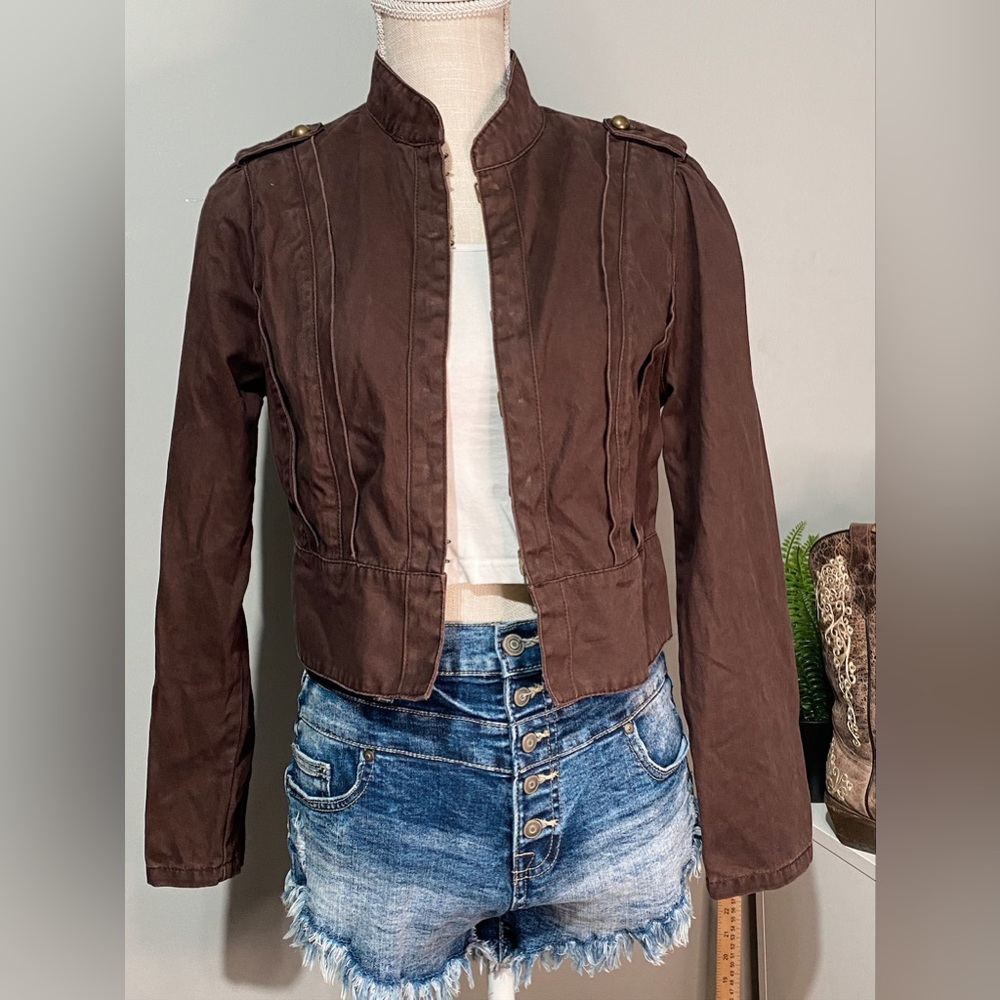 34fall Cropped Utility Jacket! - image 2